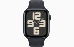 Apple Watch SE 2022 GPS 44MM Midnight Aluminum Case with Midnight Sport Band - Image 2
