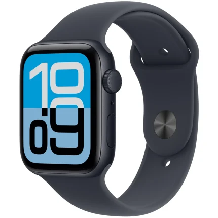 Apple Watch SE 3 (2025) GPS 44MM Midnight Aluminum Case with Midnight Sport Band
