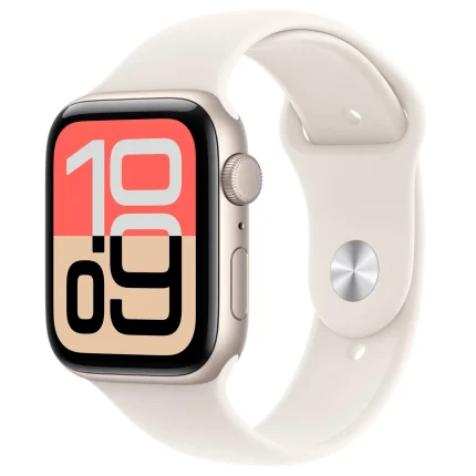 Apple Watch SE 3 (2025) GPS 40MM Starlight Aluminum Case with Starlight Sport Band